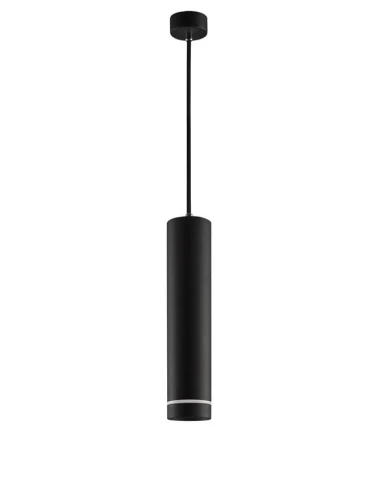 Lampa wisząca GETAFE Czarny śr. 6cm. GU10 Luces Exclusivas LE42007 noxbox lampynox www.lampynox.pl
