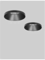 Oczko sufitowe CANTAURA Czarny GU10 Luces Exclusivas LE61417 noxbox lampynox www.lampynox.pl