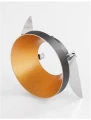 Oczko sufitowe CANTAURA Czarny | Złoty GU10 Luces Exclusivas LE61418 noxbox lampynox www.lampynox.pl