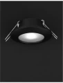 Oczko sufitowe AYACUCHO Czarny GU10 IP44 Luces Exclusivas LE61390 noxbox lampynox www.lampynox.pl