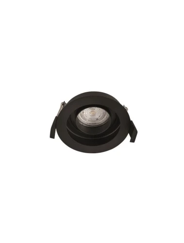 Oczko sufitowe regulowane ARROYITO Czarny GU10 Luces Exclusivas LE61380 noxbox lampynox www.lampynox.pl