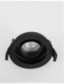 Oczko sufitowe regulowane ARROYITO Czarny GU10 Luces Exclusivas LE61380 noxbox lampynox www.lampynox.pl