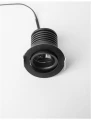Oczko sufitowe regulowane THARSIS Czarny śr.6cm. LED 2W 3000K Luces Exclusivas LE61332 noxbox lampynox www.lampynox.pl