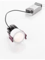 Oczko sufitowe łazienkowe TURMERO Biały LED 7W 3000K IP32 Luces Exclusivas LE61338 noxbox lampynox www.lampynox.pl