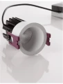 Oczko sufitowe łazienkowe TURMERO Biały LED 7W 3000K IP32 Luces Exclusivas LE61338 noxbox lampynox www.lampynox.pl