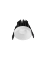 Oczko sufitowe łazienkowe TERCERO Biały LED 9W 3000K IP42 Luces Exclusivas LE61327 noxbox lampynox www.lampynox.pl