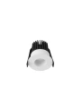 Oczko sufitowe łazienkowe TERCERO Biały LED 9W 3000K IP42 Luces Exclusivas LE61329 noxbox lampynox www.lampynox.pl