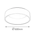 Lampa sufitowa Adeline Biały mat śr. 60cm. LED 36W 4000K Rabalux 2508  5998250325088 noxbox lampynox www.lampynox.pl 4.jpg