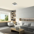 Lampa sufitowa z pilotem Adeline Popielaty szer. 45cm. LED 26W 3000-6000K Rabalux 3926  5998250339269 noxbox lampynox www.lampynox.pl 3.jpg