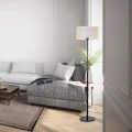 Lampa podłogowa stojąca ANETA Beż  Czarny E27 Rabalux 5094  5998250350943 noxbox lampynox www.lampynox.pl 2.jpg
