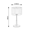 Lampa stołowa ANETA Beż  Czarny E27 Rabalux 5095  5998250350950 noxbox lampynox www.lampynox.pl 3.jpg