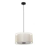 ANETA Beż | Czarny 3xE27 Lampa wisząca Rabalux 5096