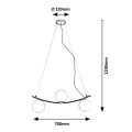 Lampa wisząca Aslan Czarny 3xE14 Rabalux 3469  5998250334691 noxbox lampynox www.lampynox.pl 3.jpg