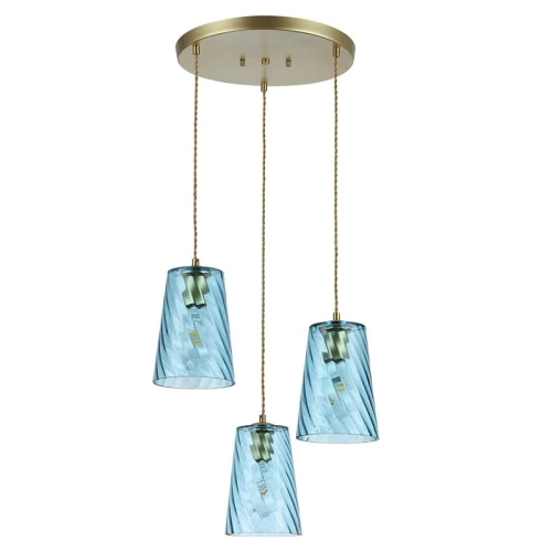 Lampa wisząca Azurine Niebieski 3xE27 Rabalux 5227  5998250352275 noxbox lampynox www.lampynox.pl 1.jpg