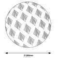 Lampa sufitowa Benita Biały śr. 38cm. LED 24W 4000K Rabalux 3078  5998250330785 noxbox lampynox www.lampynox.pl 3.jpg