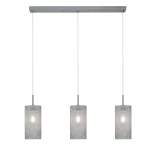 Callia Popielaty 3xE14 Lampa wisząca Rabalux 3019