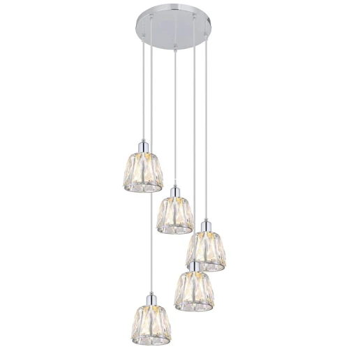 Lampa wisząca Calypso Chrom 5xE14 Rabalux 5321  5998250353210 noxbox lampynox www.lampynox.pl 1.jpg