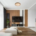 Plafon Dafina Złoty śr. 39cm. LED 24W 3000K Gwiaździsty efekt Rabalux 4000  5998250340005 noxbox lampynox www.lampynox.pl 2.jpg