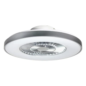 Dalfon z wiatrakiem LED 40W Pilot barwa światła zmienna Lampa sufitowa ściemnialna Rabalux 6858