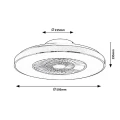 Lampa sufitowa Dalfon z wiatrakiem LED 40W Pilot barwa światła zmienna ściemnialna Rabalux 6858  5998250368580 noxbox lampynox www.lampynox.pl 3.jpg