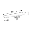 Kinkiet łazienkowy nad lustro Evron Chrom szer. 30cm. LED 5W 4000K IP44 Rabalux 5062  5998250350622 noxbox lampynox www.lampynox.pl 4.jpg