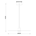 Lampa wisząca OLENNA Złoto matowe śr. 40cm. E27 Lucide 054310102  5411212051257 lampynox noxbox www.lampynox.pl 8.jpg