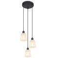 Lampa wisząca Jarina Czarny 3xE27 Rabalux 5333  5998250353333 noxbox lampynox www.lampynox.pl 1.jpg