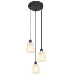 Jarina Czarny 3xE27 Lampa wisząca Rabalux 5333