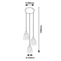 Lampa wisząca Jarina Czarny 3xE27 Rabalux 5333  5998250353333 noxbox lampynox www.lampynox.pl 4.jpg