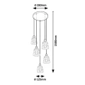 Lampa wisząca Jarina Czarny 5xE27 Rabalux 5334  5998250353340 noxbox lampynox www.lampynox.pl 3.jpg