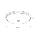 Lampa sufitowa Jasna Antyczny Mosiądz LED 24W 2700K Rabalux 5196  5998250351964 noxbox lampynox www.lampynox.pl 4.jpg