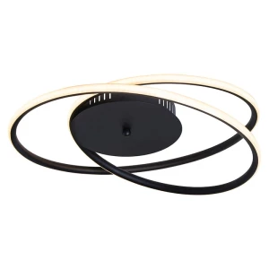 Meridia Czarny LED 40W 3000K Lampa sufitowa Rabalux 3256
