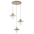 Lampa wisząca Nesrin Złoty  Beż 3xE27 Rabalux 3520  5998250335209 noxbox lampynox www.lampynox.pl 1.jpg