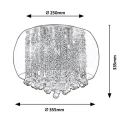 Lampa sufitowa Ninelle Chrom 6xG9 Rabalux 3598  5998250335988 noxbox lampynox www.lampynox.pl 3.jpg