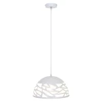 Norena Biały mat E27 Lampa wisząca Rabalux 5085
