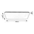Plafon OSCAR LED 36W Biały-Chrom szer. 63cm. 4000K Efekt gwiaździsty Rabalux 3410  5998250334103 noxbox lampynox www.lampynox.pl 3.jpg