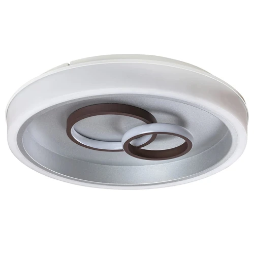 Lampa sufitowa Portia Srebrny  Biały  Brąz LED 40W 4000K Rabalux 3319  5998250333199 noxbox lampynox www.lampynox.pl 1.jpg
