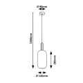 Lampa wisząca Sinopia Złoty  Opal E27 Rabalux 5224  5998250352244 noxbox lampynox www.lampynox.pl 4.jpg