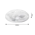 Plafon Galeti Srebrny LED 24W 4000K Rabalux 3440  5998250334400 noxbox lampynox www.lampynox.pl 1.jpg