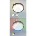 Plafon z pilotem Mokka Brąz śr. 41cm. 3000-6000K RGB Rabalux 2987  5998250329871 noxbox lampynox www.lampynox.pl 6.jpg