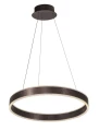 Lampa wisząca ściemnialna SEVILLA Brąz LED DIM 45W 3000K Luces Exclusivas LE99326 noxbox lampynox www.lampynox.pl