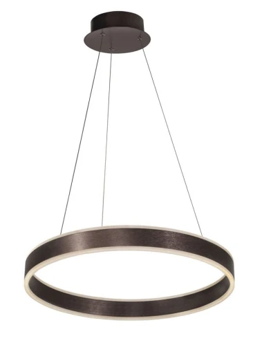 Lampa wisząca ściemnialna SEVILLA Brąz LED DIM 45W 3000K Luces Exclusivas LE99326 noxbox lampynox www.lampynox.pl