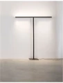 Lampa podłogowa stojąca TEBAIDA Czarny LED Góra-Dół DIM CRI>90 UGR<16 ściemnialna 3000K Luces Exclusivas LE61322 noxbox lampynox www.lampynox.pl