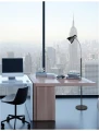 Lampa podłogowa stojąca PEREIRA Czarny | Chrom E14 Luces Exclusivas LE42529 noxbox lampynox www.lampynox.pl