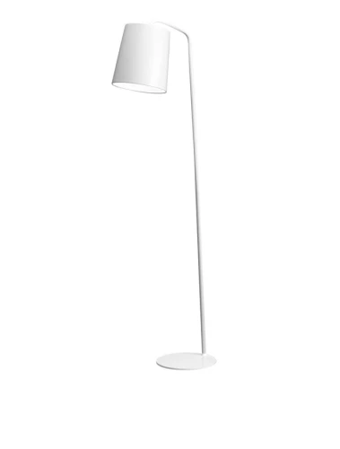 Lampa podłogowa stojąca PLANETA Biały E27 Luces Exclusivas LE42534 noxbox lampynox www.lampynox.pl
