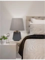 Lampa stołowa POPAYAN Szary E27 Luces Exclusivas LE42536 noxbox lampynox www.lampynox.pl