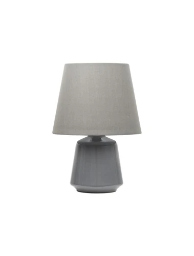 Lampa stołowa POPAYAN Szary E27 Luces Exclusivas LE42536 noxbox lampynox www.lampynox.pl