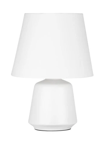 Lampa stołowa POPAYAN Biały E27 Luces Exclusivas LE42538 noxbox lampynox www.lampynox.pl