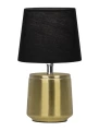 Lampa stołowa POZUELO Mosiądz | Chrom | Czarny E14 Luces Exclusivas LE42540 noxbox lampynox www.lampynox.pl