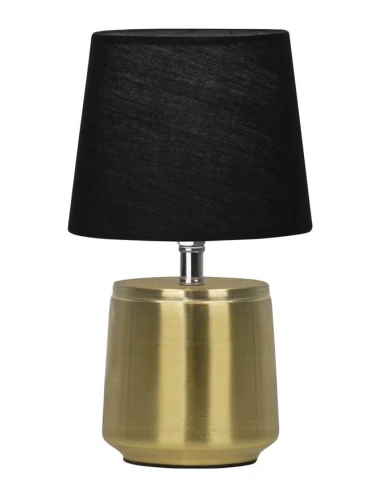 Lampa stołowa POZUELO Mosiądz | Chrom | Czarny E14 Luces Exclusivas LE42540 noxbox lampynox www.lampynox.pl
